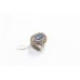 Ring Silver Sterling 925 Lapis Lazuli Women's Handmade Natural Gemstone A815